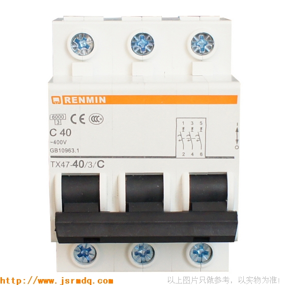 Small dc circuit breaker DZ47-63/3P ( TX47 )