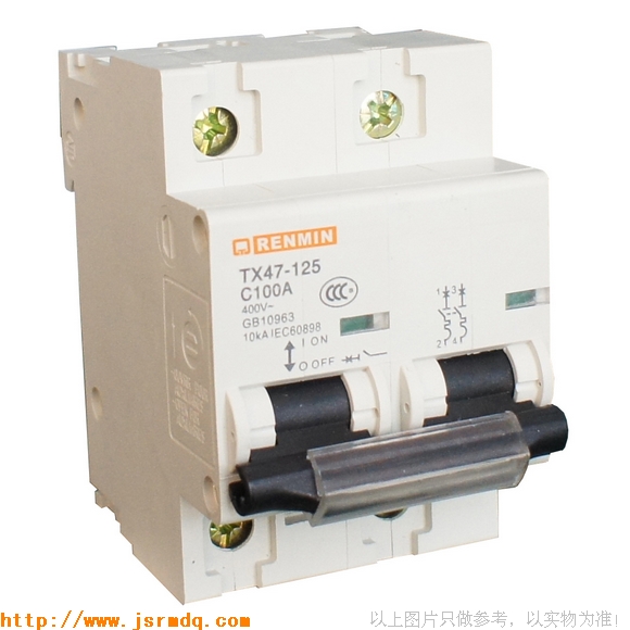 Small dc circuit breaker DZ47-100/2P